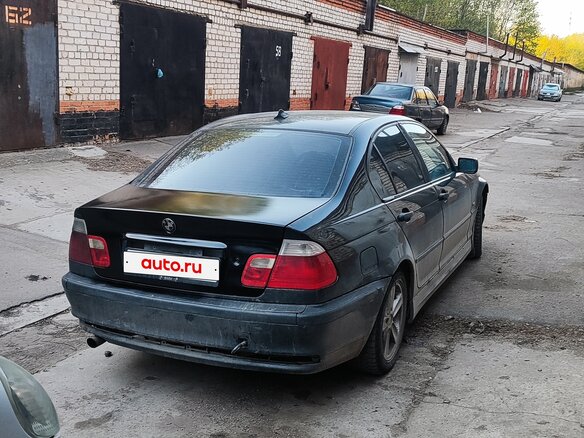 1999 BMW 3 серии 316i IV (E46), чёрный, 299000 рублей - вид 2
