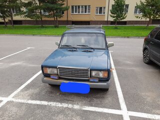 2008 Lada (ВАЗ) 2107, синий, 150000 рублей, вид 1