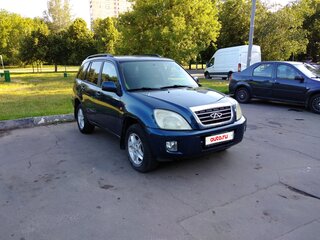 2010 Chery Tiggo (T11) I, синий, 450000 рублей, вид 1