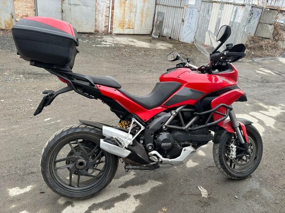 2014 Ducati Multistrada 1200, красный, 730000 рублей - вид 1