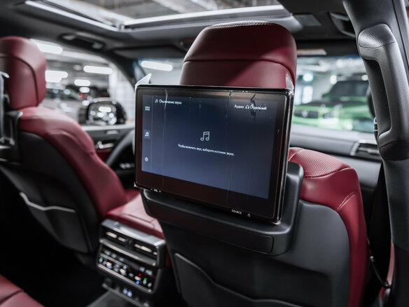 2026 Lexus LX 500d IV, чёрный - вид 23