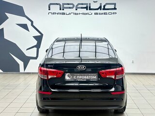 2016 Kia Rio III Рестайлинг, чёрный, 985000 рублей, вид 4