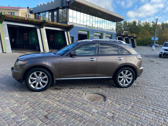 2006 Infiniti FX35 I (S50) Рестайлинг, коричневый, 870000 рублей - вид 9