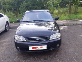 2007 Kia Spectra I Рестайлинг 2, чёрный, 270000 рублей, вид 1