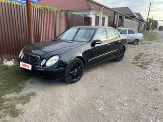 2002 Mercedes-Benz E-Класс 320 III (W211, S211), чёрный, 400000 рублей, вид 1