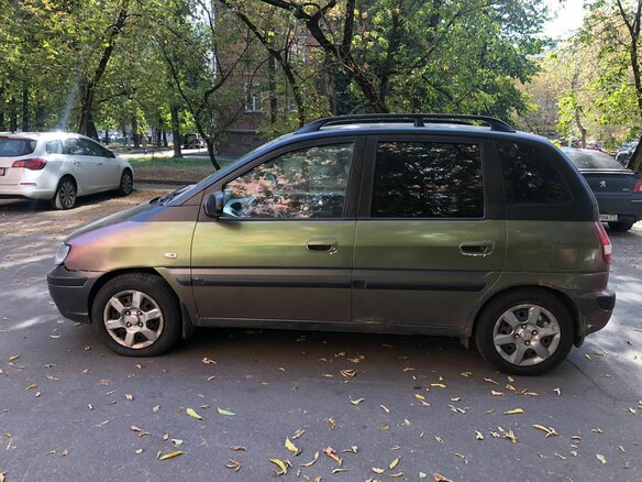 2006 Hyundai Matrix I Рестайлинг, зелёный, 420000 рублей - вид 3