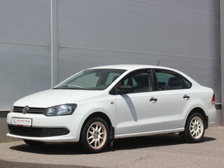 2014 Volkswagen Polo V, белый, 660000 рублей, вид 5