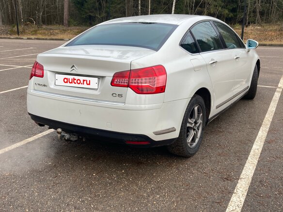 2010 Citroen C5 II, белый, 435000 рублей - вид 4