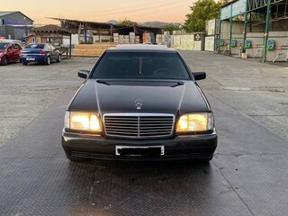 1991 Mercedes-Benz S-Класс 500 Long III (W140), чёрный, 1250000 рублей, вид 3