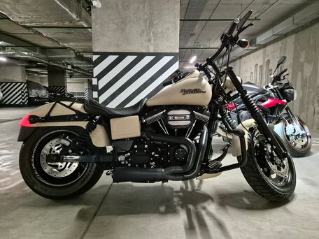 2015 Harley-Davidson Fat Bob, бежевый, 1129000 рублей, вид 3
