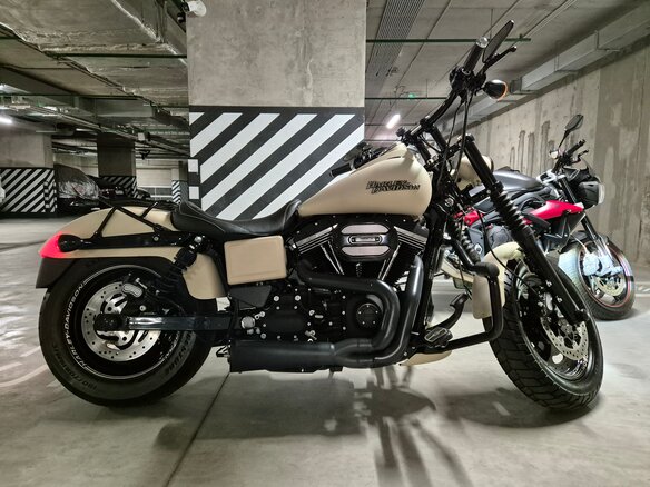 2015 Harley-Davidson Fat Bob, бежевый, 1129000 рублей - вид 3