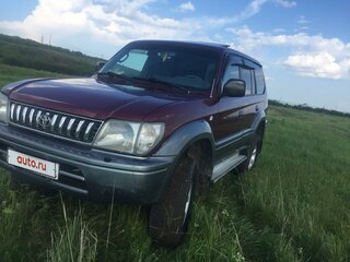 1998 Toyota Land Cruiser Prado 90 Series, красный, 999999 рублей, вид 2