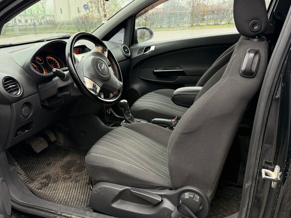 2008 Opel Corsa D, чёрный, 430000 рублей - вид 8