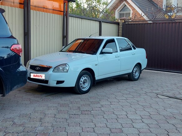 2014 Lada (ВАЗ) Priora I Рестайлинг, белый, 520000 рублей - вид 7