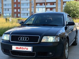 2003 Audi A6 II (C5) Рестайлинг, чёрный, 400000 рублей, вид 2