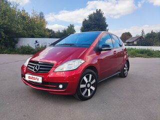 2012 Mercedes-Benz A-Класс 180 II (W169) Рестайлинг, красный, 1300000 рублей, вид 2