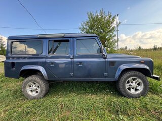 2007 Land Rover Defender 110 I Рестайлинг, синий, 1500000 рублей, вид 3