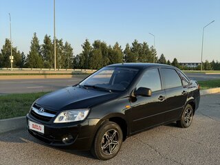 2012 Lada (ВАЗ) Granta I, серый, 320000 рублей, вид 4