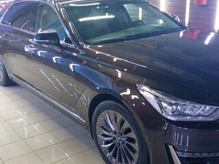 2017 Genesis G90 I, коричневый, 2800000 рублей, вид 2