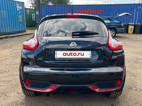 2017 Nissan Juke I Рестайлинг, чёрный, 1450000 рублей - вид 4