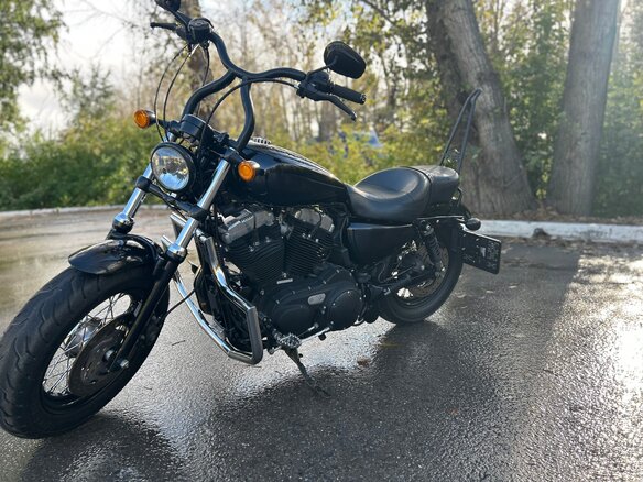 2011 Harley-Davidson Sportster 1200, чёрный, 700000 рублей - вид 16