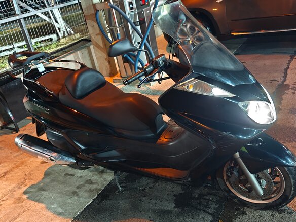 2006 Yamaha Majesty 400, чёрный, 250000 рублей - вид 7