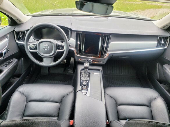 2018 Volvo V90 II, чёрный - вид 6