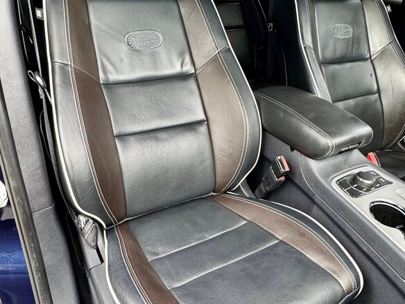 2014 Jeep Grand Cherokee IV (WK2) Рестайлинг, синий, 2500000 рублей - вид 13