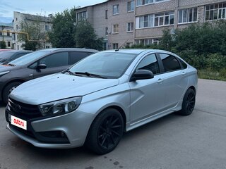 2021 Lada (ВАЗ) Vesta I, серебристый, 1070000 рублей, вид 1