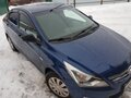 2014 Hyundai Solaris I Рестайлинг, синий, 900000 рублей - вид 5