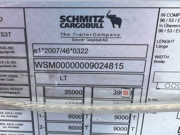 2021 Schmitz Cargobull SLX, серебристый, 4790000 рублей - вид 12