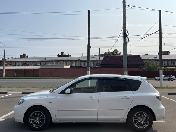 2008 Mazda 3 I (BK) Рестайлинг, белый, 585000 рублей - вид 7