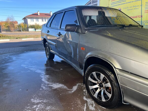 2007 Lada (ВАЗ) 2115, серый, 140000 рублей - вид 1