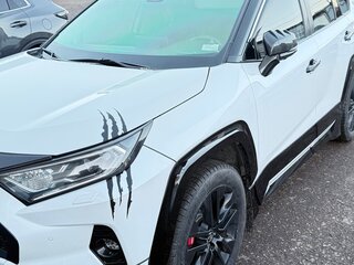 2020 Toyota RAV4 V (XA50), белый, 3580000 рублей, вид 4