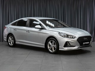 2018 Hyundai Sonata VII (LF) Рестайлинг, серебристый, 1769000 рублей, вид 1