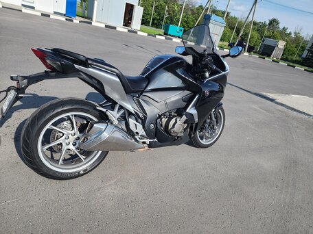 2011 Honda VFR 1200, чёрный, 760000 рублей, вид 2