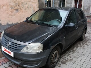 2012 Renault Logan I Рестайлинг, чёрный, 190000 рублей, вид 1