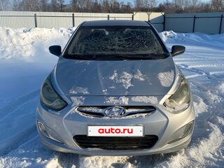 2012 Hyundai Solaris I, серый, 370000 рублей, вид 1