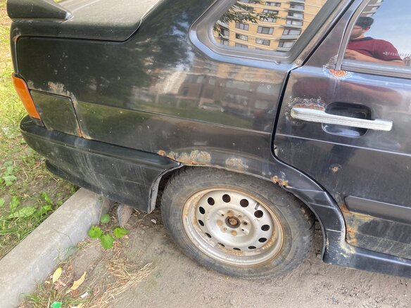 2010 Lada (ВАЗ) 2115, чёрный, 150000 рублей - вид 6