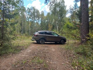 2024 Lada (ВАЗ) Vesta SW Cross I Рестайлинг (NG), коричневый, 1550000 рублей, вид 4