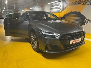 2021 Audi A7 55 TFSI II (4K), серебристый, 6890000 рублей, вид 4