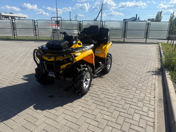 2014 BRP Can-Am Outlander MAX 500, жёлтый, 905000 рублей - вид 7