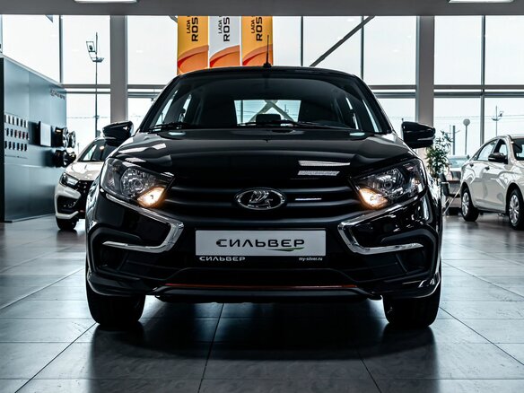 2026 Lada (ВАЗ) Granta Sport I Рестайлинг, чёрный, 1637000 рублей - вид 4