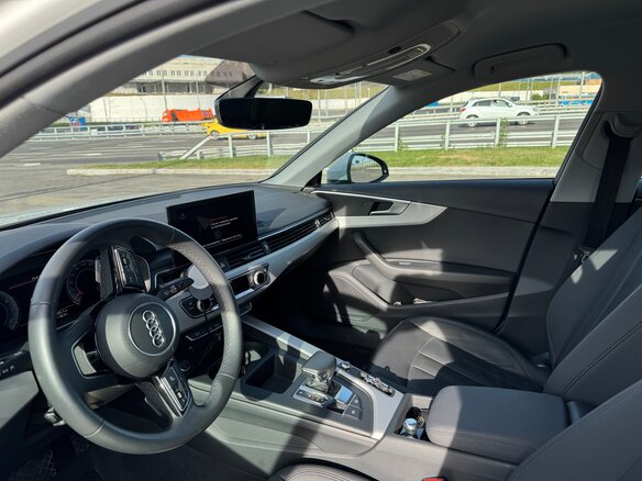 2020 Audi A4 40 TFSI V (B9) Рестайлинг, белый - вид 16