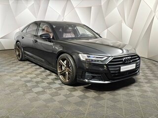 2020 Audi S8 IV (D5), чёрный, 10100000 рублей, вид 3