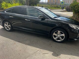 2017 Hyundai Sonata VII (LF) Рестайлинг, чёрный, 1549000 рублей, вид 3