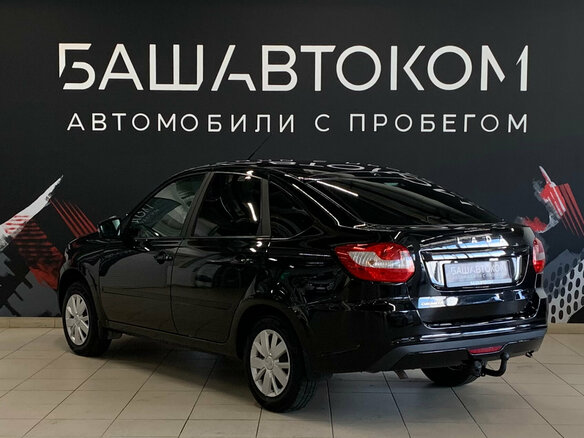 2023 Lada (ВАЗ) Granta I Рестайлинг, чёрный - вид 5