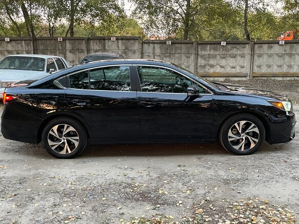 2020 Subaru Legacy VII, чёрный, 1700000 рублей - вид 3