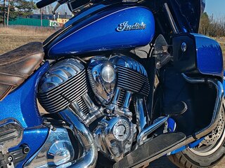 2018 Indian Roadmaster, синий, 1290000 рублей, вид 4