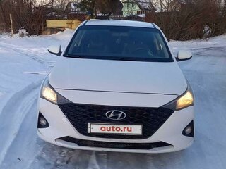 2020 Hyundai Solaris II Рестайлинг, белый, 1400000 рублей, вид 1